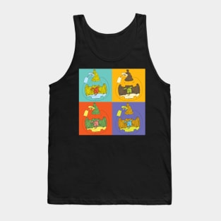 Gift of baby dragon inside a pumpkin head Tank Top